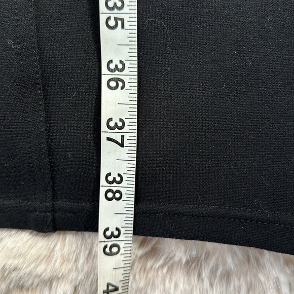 Eliza J | Silk Fuchsia & Black Color Block Dress - Picture 11 of 12